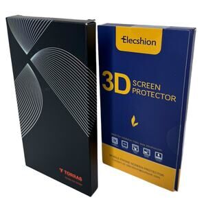Torras Magnetic Guardian iphone Case 14 Pro Max and 3D Screen Protectors 3 Pack